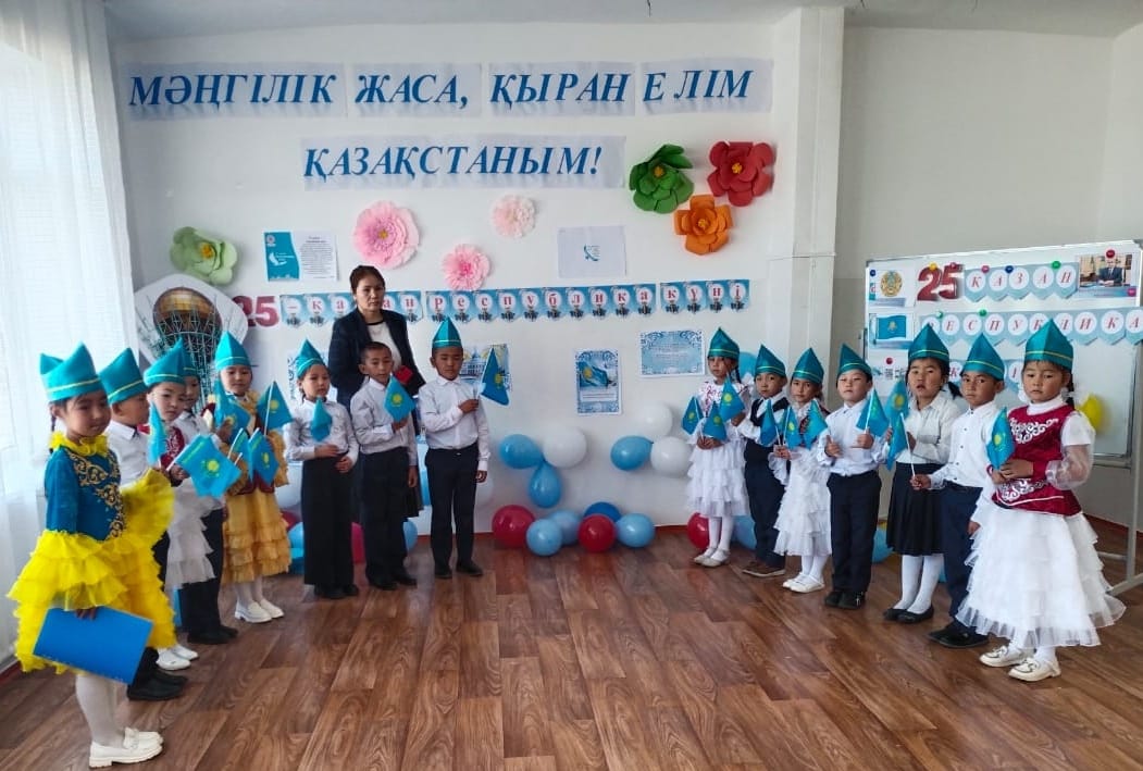 "Мәңгілік жаса , қыран елім Қазақстаным"  ашық  тәрбие  сағаты